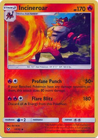 Incineroar 17/73 - Reverse Holo-Kantocards