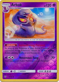 Arbok 37/73 - Reverse Holo-Kantocards