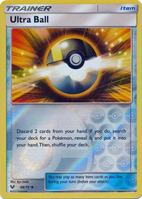 Ultra Ball 68/73 - Reverse Holo-Kantocards