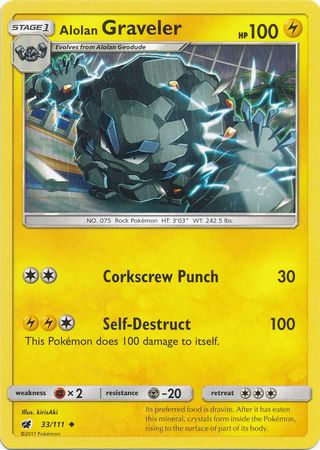 Alolan Graveler 33/111