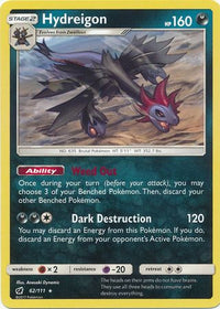 Hydreigon 62/111-Kantocards