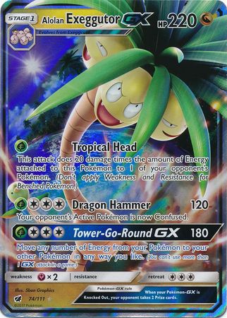 Alolan Exeggutor GX 74/111