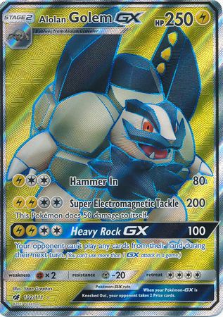 Alolan Golem GX 102/111