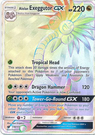 Alolan Exeggutor GX 118/111