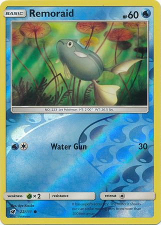 Remoraid 22/111 - Reverse Holo