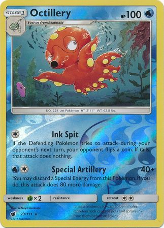 Octillery 23/111 - Reverse Holo