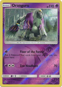 Oranguru 48/111 - Reverse Holo-Kantocards