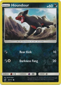 Houndour 58/111 - Reverse Holo-Kantocards