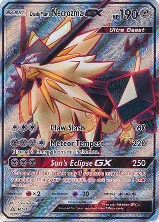Dusk Mane Necrozma GX 145/156