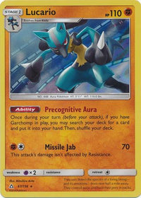 Lucario 67/156-Kantocards