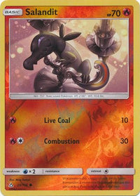 Salandit 25/156 - Reverse Holo-Kantocards