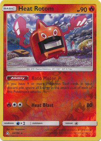Heat Rotom 24/156 - Reverse Holo