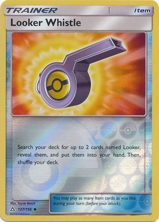 Looker Whistle 127/156 - Reverse Holo