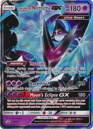 Dawn Wings Necrozma GX SM101