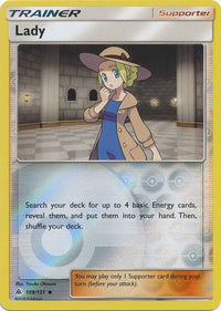 Lady 109/131 - Reverse Holo-Kantocards