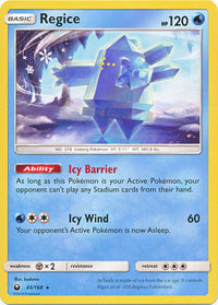 Regice 45/168-Kantocards