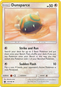 Dunsparce 110/168-Kantocards