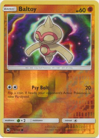 Baltoy 78/168 - Reverse Holo
