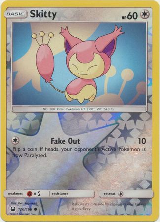 Skitty 120/168 - Reverse Holo