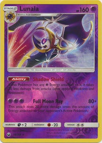 Lunala 70/168 - Reverse Holo-Kantocards