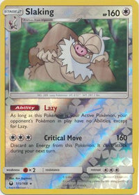 Slaking 115/168 - Reverse Holo-Kantocards