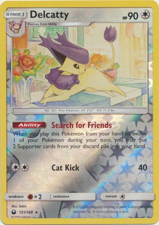 Delcatty 121/168 - Reverse Holo