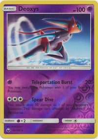 Deoxys 69/168 - Reverse Holo-Kantocards