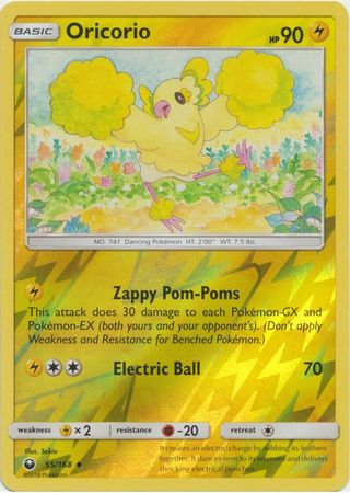 Oricorio 55/168 - Reverse Holo