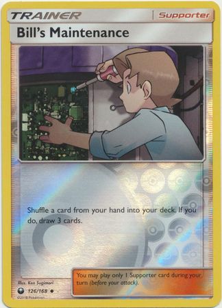 Bill's Maintenance 126/168 - Reverse Holo