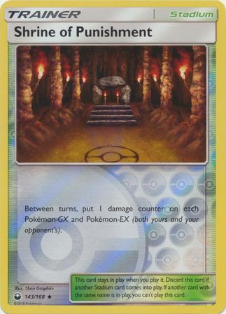 Shrine of Punishment 143/168 - Reverse Holo