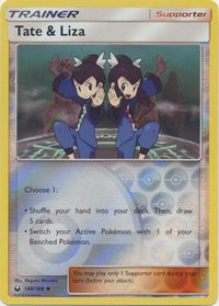 Tate & Liza 148/168 - Reverse Holo-Kantocards