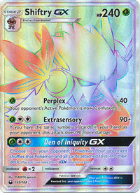Shiftry GX 169/168-Kantocards