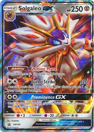 Solgaleo GX SM104