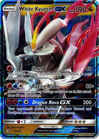 White Kyurem GX 48/70-Kantocards