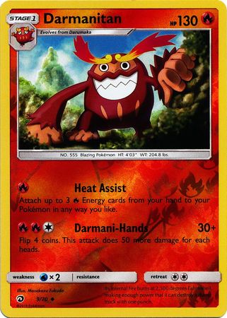 Darmanitan 9/70 - Reverse Holo