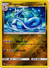Dragonair 36/70 - Reverse Holo-Kantocards