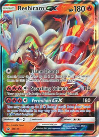 Reshiram GX SM137-Kantocards