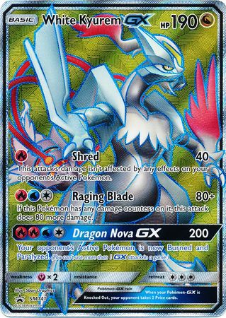 White Kyurem GX SM141