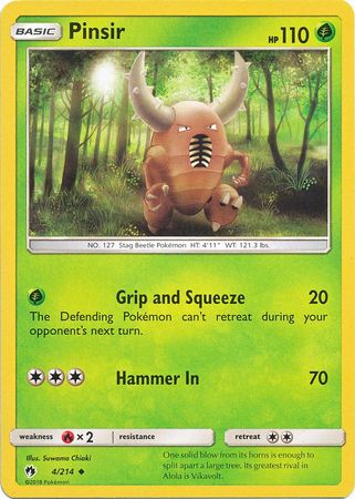 Pinsir 4/214