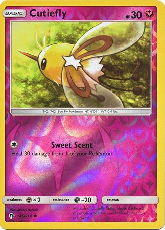 Cutiefly 145/214 - Reverse Holo
