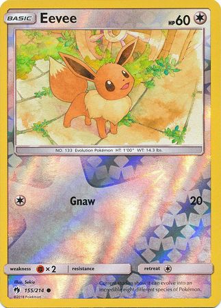 Eevee 155/214 - Reverse Holo