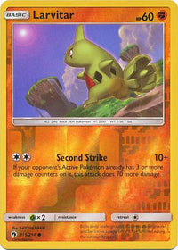 Larvitar 115/214 - Reverse Holo-Kantocards