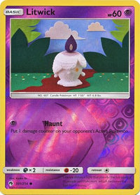 Litwick 101/214 - Reverse Holo-Kantocards