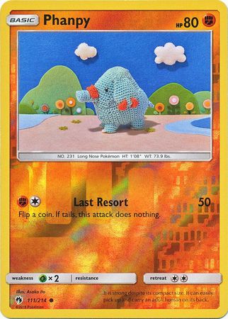 Phanpy 111/214 - Reverse Holo