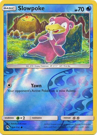 Slowpoke 54/214 - Reverse Holo