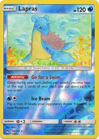 Lapras 56/214 - Reverse Holo-Kantocards