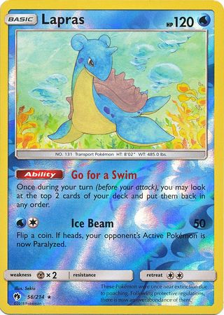 Lapras 56/214 - Reverse Holo
