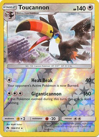 Toucannon 166/214 - Reverse Holo-Kantocards