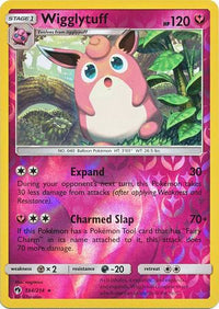 Wigglytuff 134/214 - Reverse Holo-Kantocards