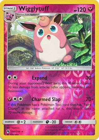 Wigglytuff 134/214 - Reverse Holo
